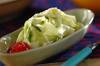 ズッキーニのカルパッチョ風サラダの作り方の手順
