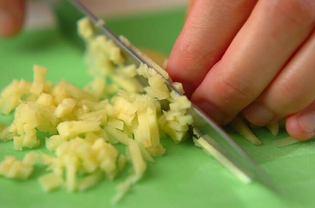 ショウガご飯の作り方の手順1