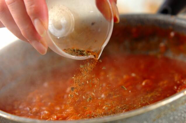 簡単にお店の味！自家製ミートソーススパゲティ by 金丸 利恵さんの作り方の手順5