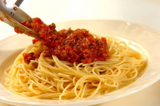 簡単にお店の味！自家製ミートソーススパゲティ by 金丸 利恵さんの作り方の手順7