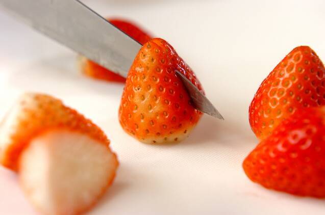 ホワイトチョコババロアの作り方の手順2