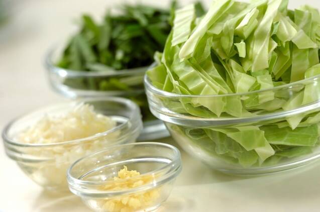 サワラのから揚げ香味ダレの作り方の手順2