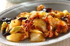 豚肉と白菜の辛味炒め