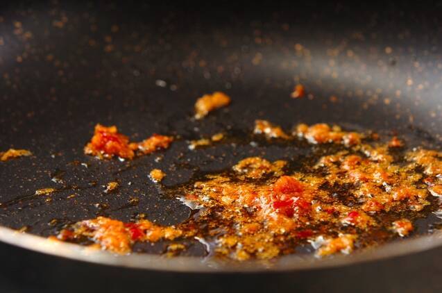 豚肉と白菜の辛味炒めの作り方の手順4