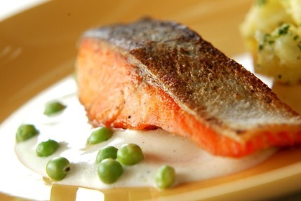 鮭ソテーさっぱりソース