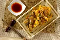 カキ入り卵焼き