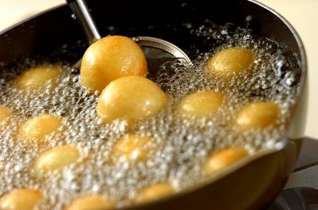 まん丸ジャガチーズもちの作り方の手順4