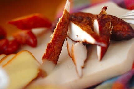 鶏ささ身の燻製