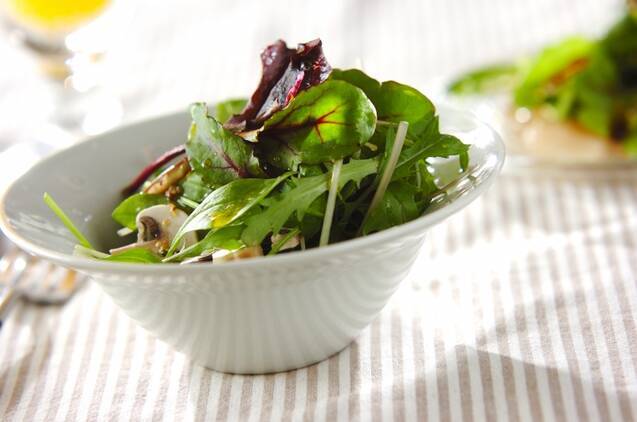 ベビーリーフのサラダ