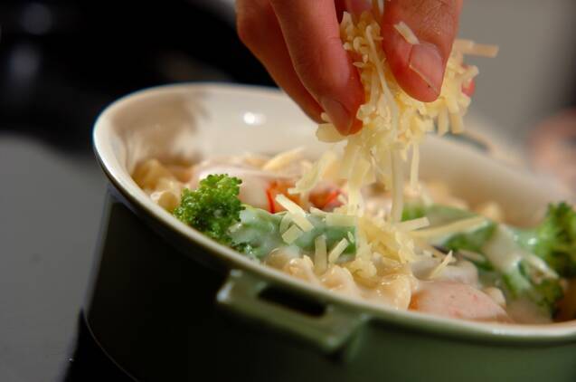 クリーミーマカロニグラタンの作り方の手順11