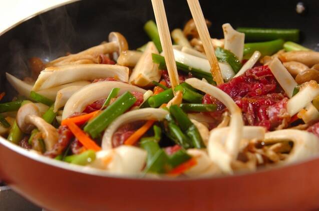 ご飯が無限にすすむ！やわらか牛肉の梨入りプルコギの作り方の手順3