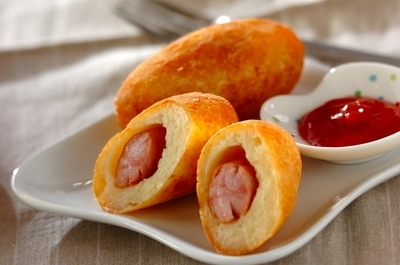 ソーセージのポテト包み 副菜 レシピ 作り方 E レシピ 料理のプロが作る簡単レシピ