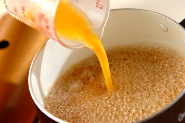 かきたま汁の作り方の手順2