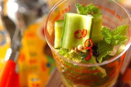 キュウリの簡単ピクルス