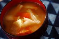 キャベツのみそ汁