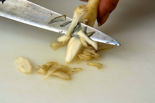 ゴボウの炊き込みご飯の作り方の手順2