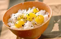 ほっくりおいしい 栗ご飯