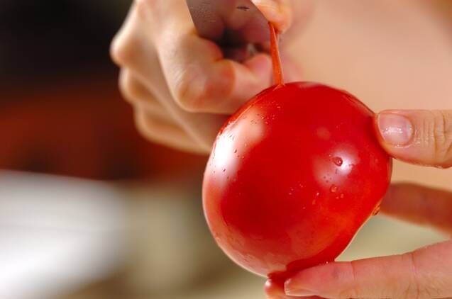 エビと豆腐のチリソースの献立の作り方の手順5