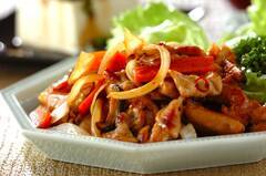 豚肉の甘辛炒め