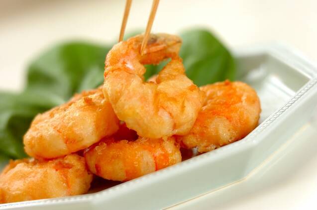 エビのチーズフリッターの作り方の手順4