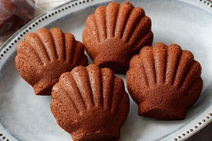 板チョコで本格的！ショコラマドレーヌ