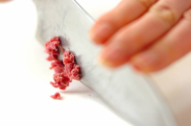 お花見団子の作り方の手順1