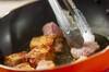 根菜と豚肉の煮物の作り方の手順4