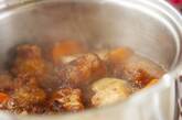 根菜と豚肉の煮物の作り方4