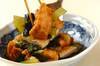 小松菜と油揚げのサッと煮の作り方の手順3