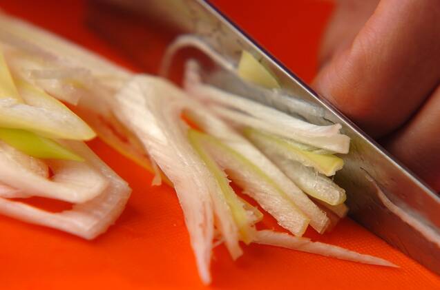 ほうとう風うどんの作り方の手順1