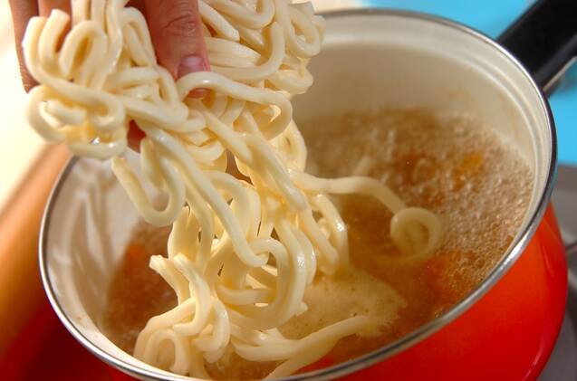 ほうとう風うどんの作り方の手順4