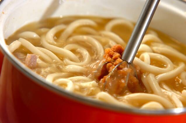 ほうとう風うどんの作り方の手順5