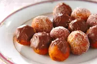 バレンタインチョコドーナツ