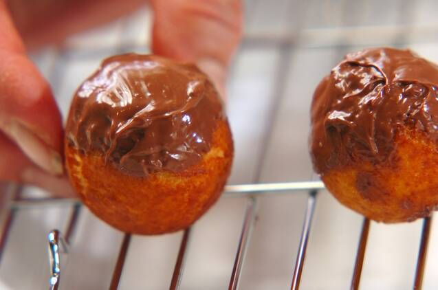 バレンタインチョコドーナツの作り方の手順4