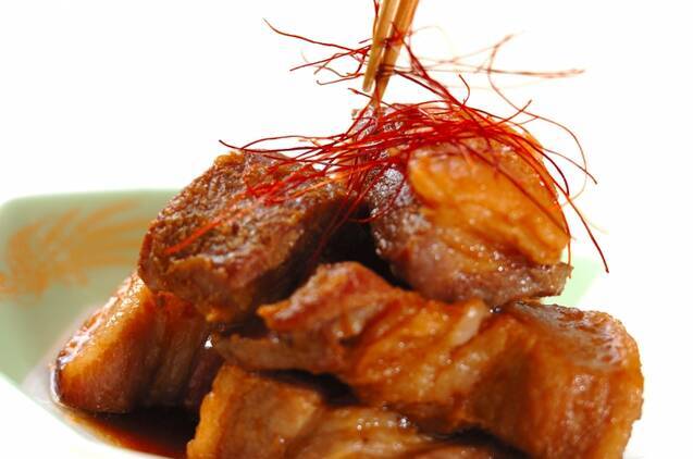 片付け簡単！　豚の角煮の作り方の手順4