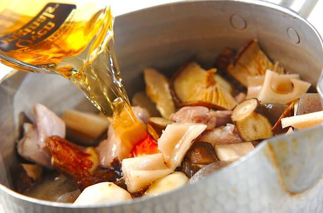 筑前煮の作り方の手順10