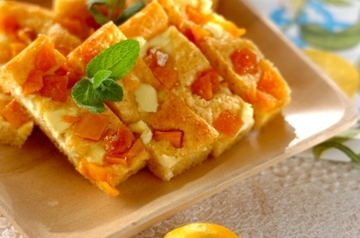 レモンとマンゴーの爽やかチーズ風味スティックケーキ レシピ 作り方 E レシピ 料理のプロが作る簡単レシピ