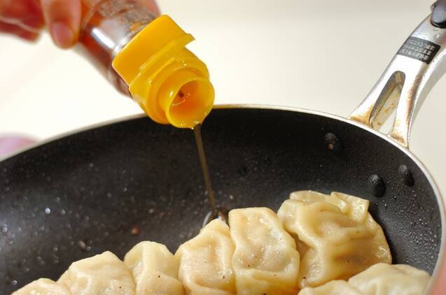 パクチー肉餃子の作り方の手順5