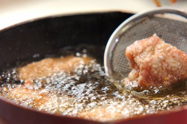 鶏肉と豆腐の揚げだし風の作り方の手順6