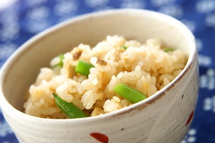 ゴボウの炊き込みご飯