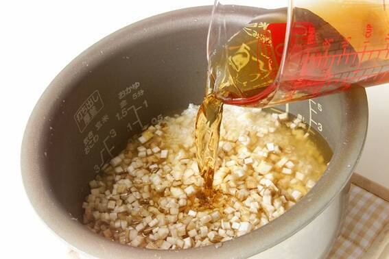 ゴボウの炊き込みご飯の作り方の手順5