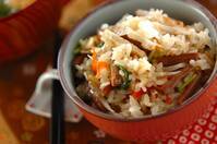 ゼンマイの炊き込みご飯