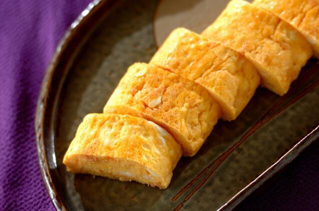 鮭入りだし巻き卵