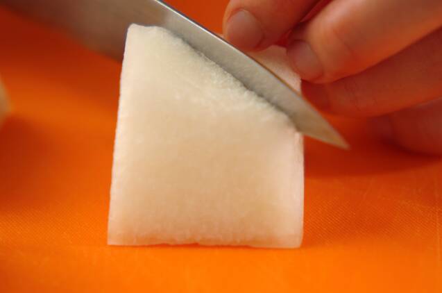 冬瓜のそぼろあんの作り方の手順1