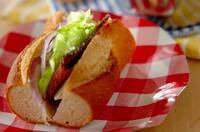 ローストビーフのサンドイッチ