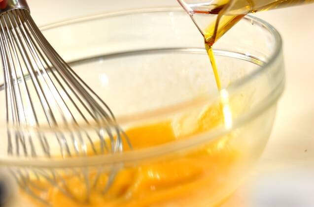 ドライトマトとグリーンオリーブのケークサレの作り方の手順4