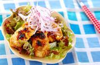 鶏むね肉ピーナッツ焼き