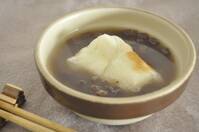 渋皮煮の煮汁で作るお汁粉