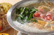 豚肉の豆乳中華鍋