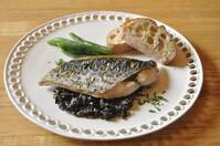 タプナードを添えた魚のソテー